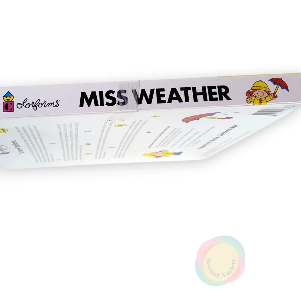 Colorforms Miss Weather Dress Up Set Complete Unused 2017